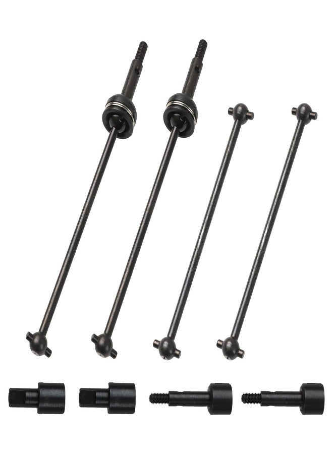 Share Goo ShareGoo Metal 144001 CVD Drive Shaft Differential Cup Wheel Axle Stub Wheel Shaft Cup Compatible with WLtoys 144001 1/14 RC Car (Black) - Image 1